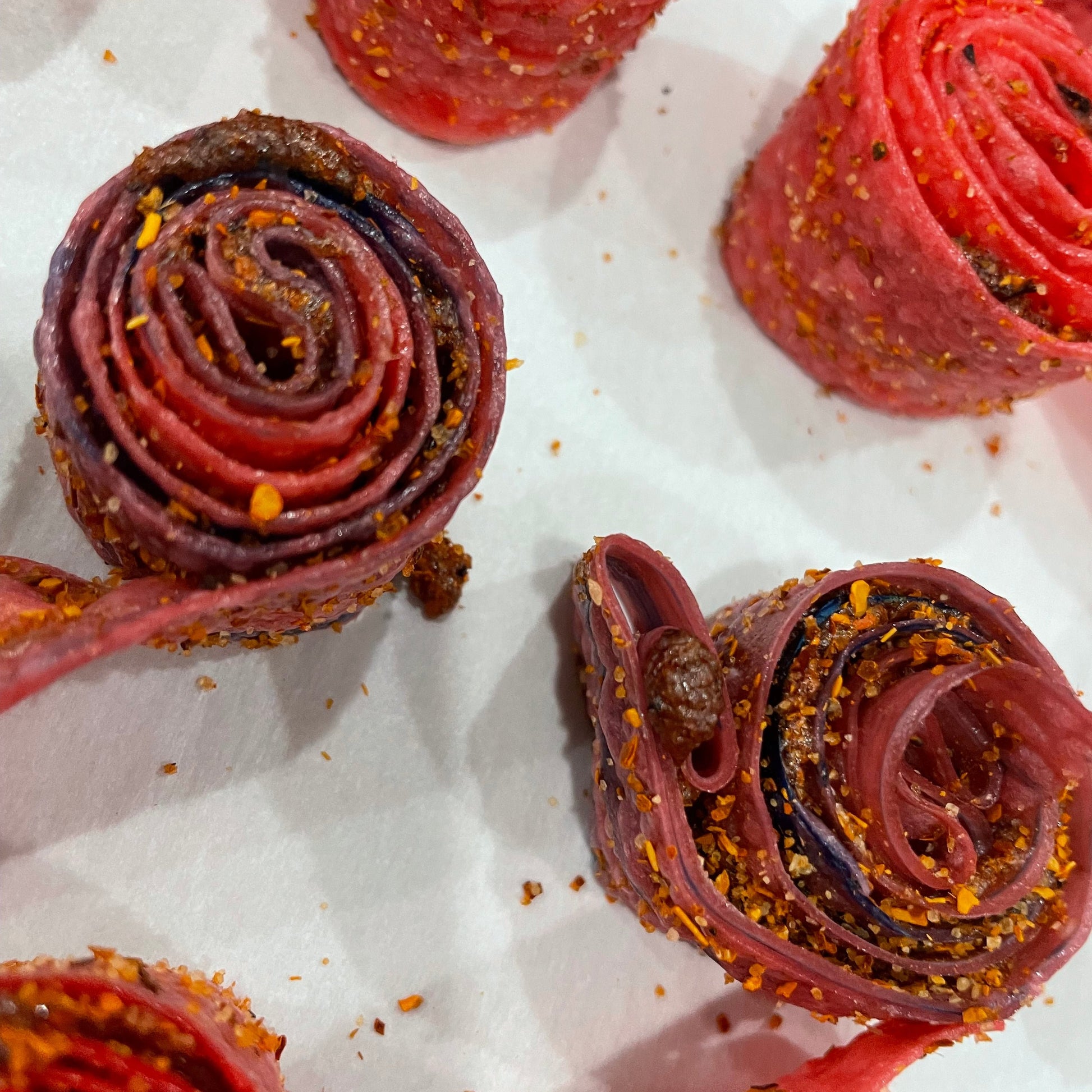 Spicy Fruit Roll Ups